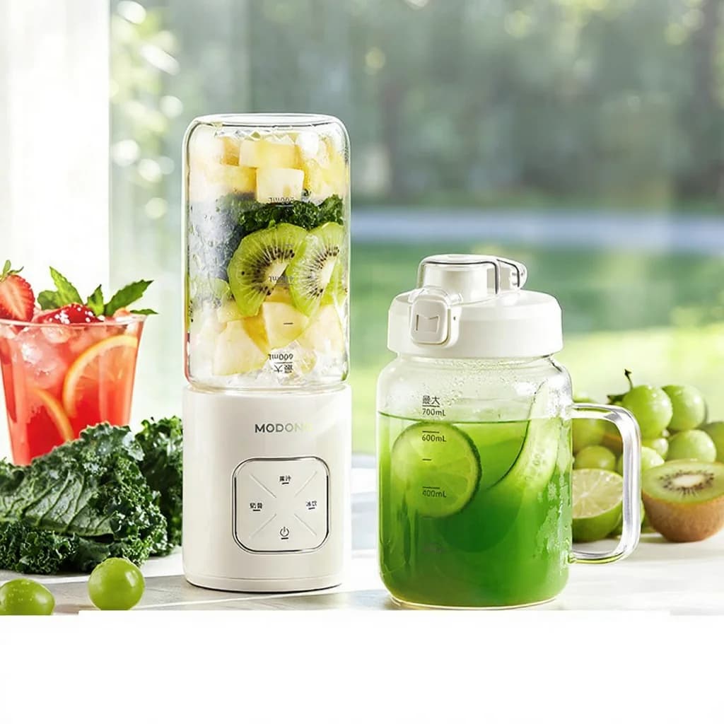 Prijenosna bežična blender čaša s dvije čaše i usitnjavanjem leda