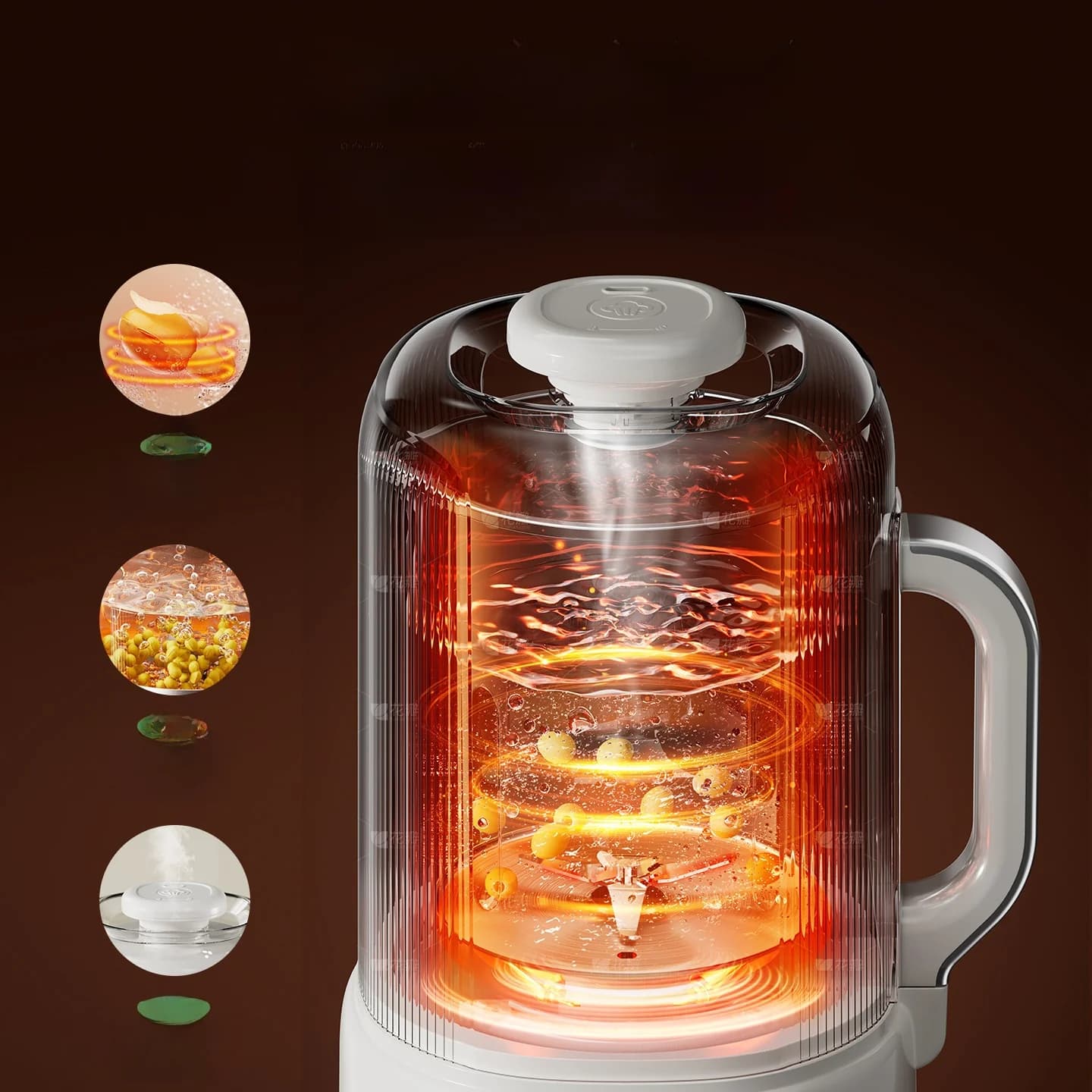 Grijaći blender za sojino mlijeko sa samočišćenjem 800W