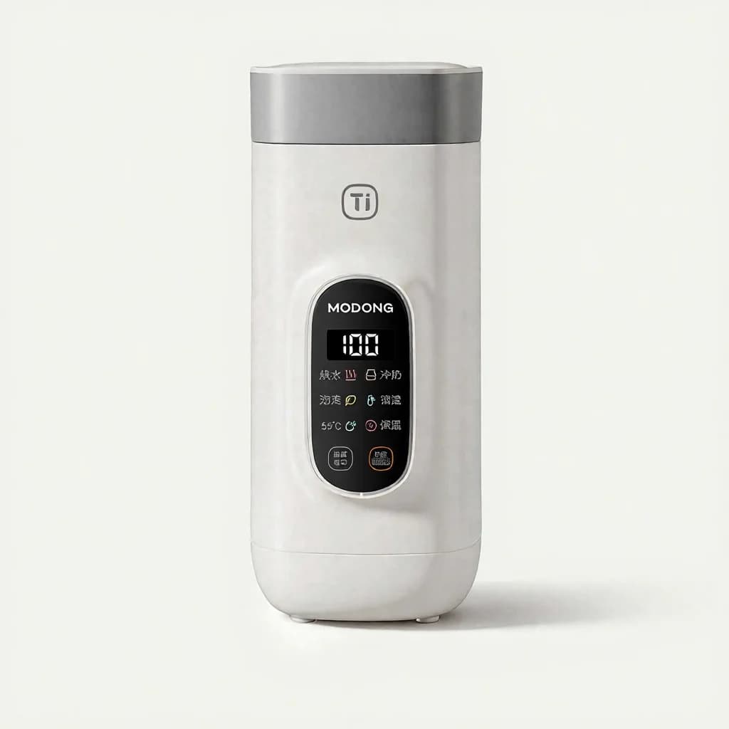 Titanium električna putna šalica za zagrijavanje vode, 650ml, 220V