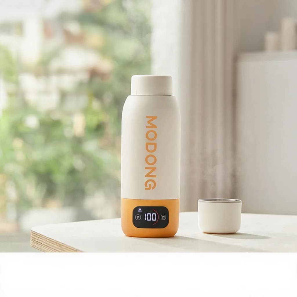 Prijenosna električna šalica za grijanje vode 600ml, 316 obloga, vakuumska izolacija