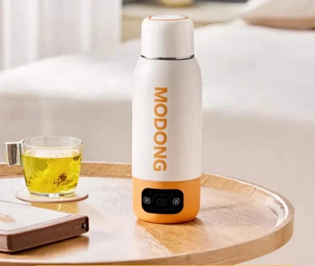 Prijenosna električna putna kuhalo šalica 600ml, 316 nehrđajući čelik