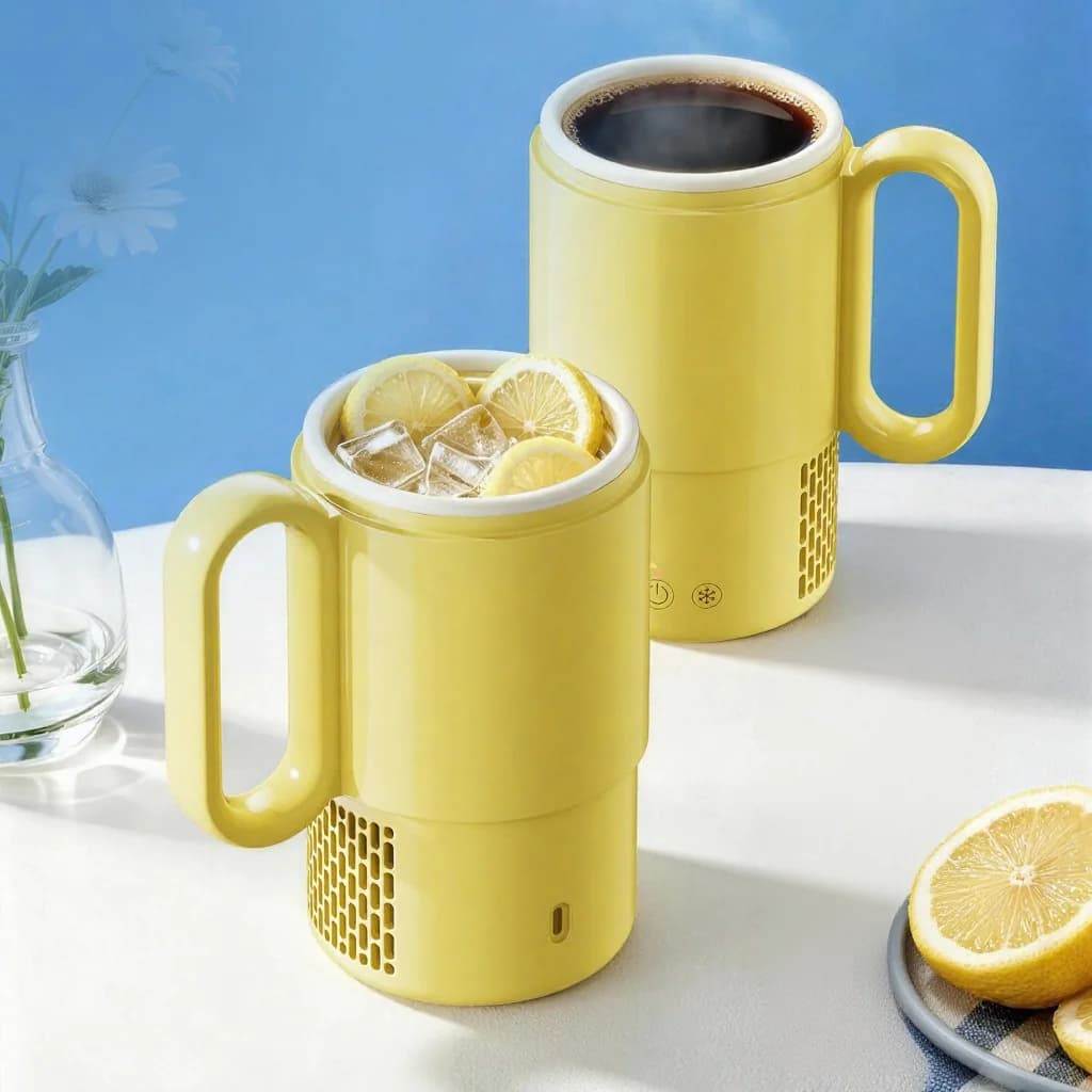 Prijenosna čaša za grijanje i hlađenje, 450 mL, 36 W, upravljanje dodirom