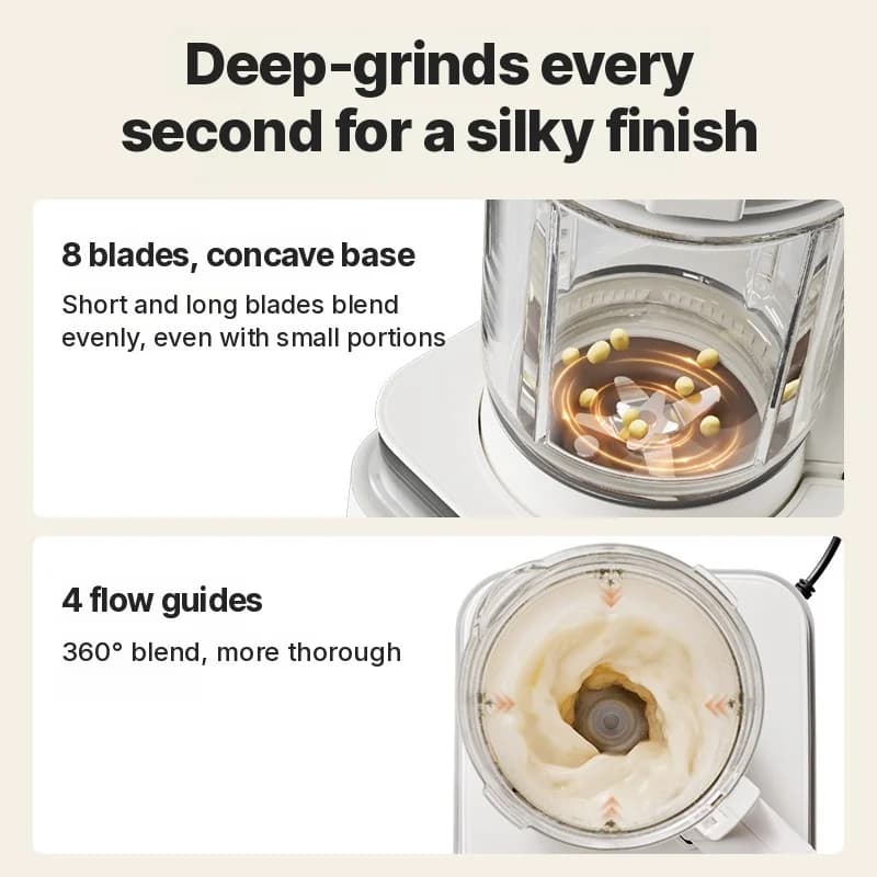 Grijani blender za juhu, sokove, dječju hranu, sojino mlijeko