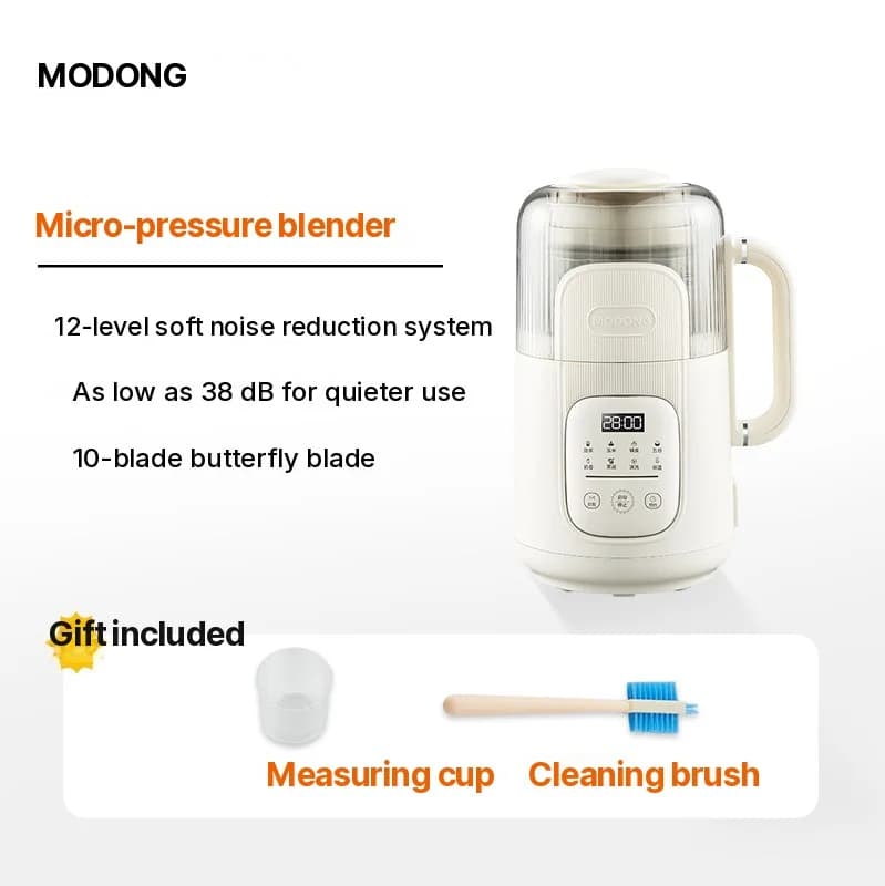 Električni blender velike brzine za sojino mlijeko s grijanjem