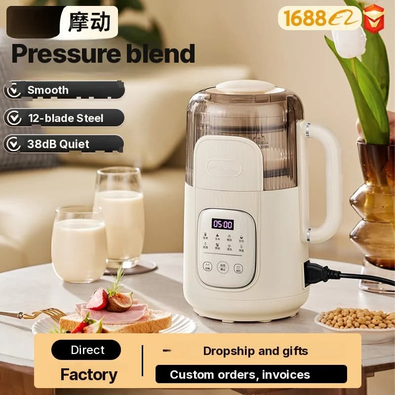 Blender za grijanje 1.2L s dodirnim upravljanjem, stakleno kućište