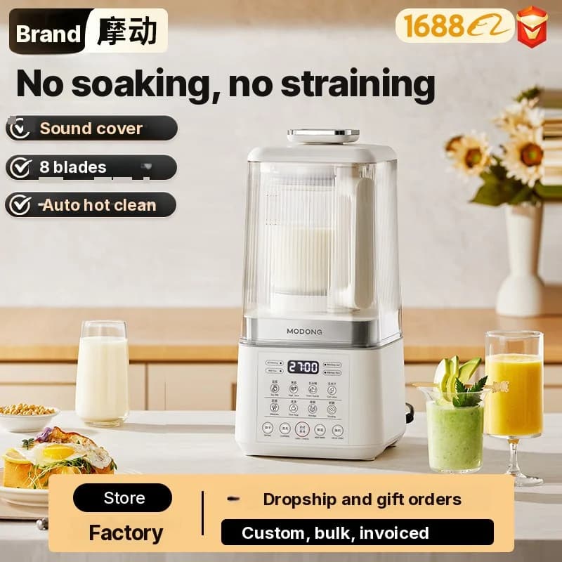 Blender s grijanjem za juhu, sok, hranu za bebe, sojino mlijeko