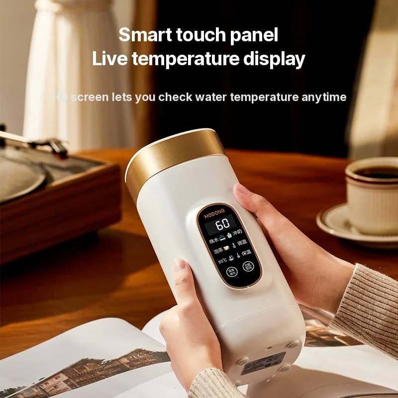Prijenosna električna šalica za grijanje s kontrolom temperature