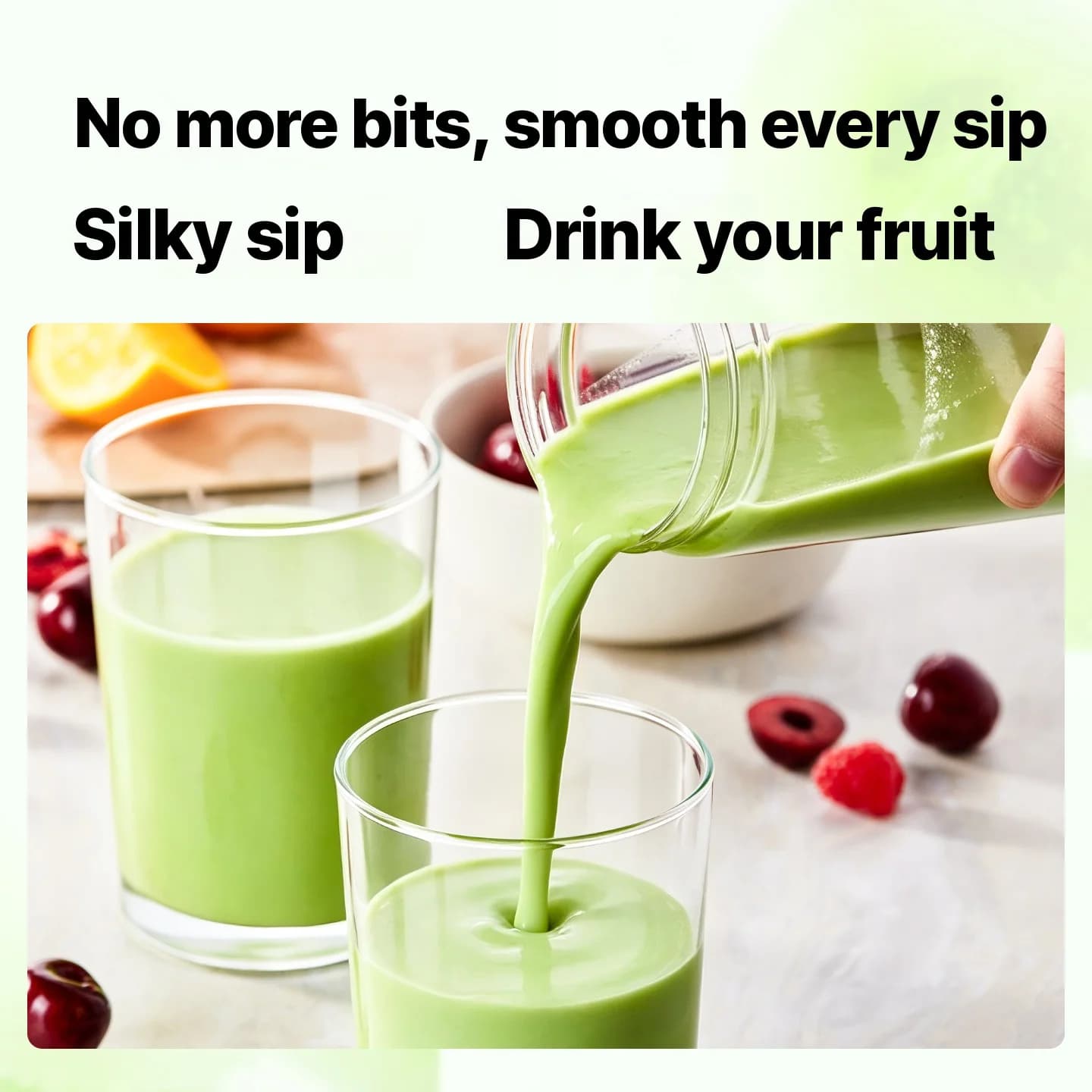 Prijenosna bežična blender šalica s dvije čaše i drobljenjem leda