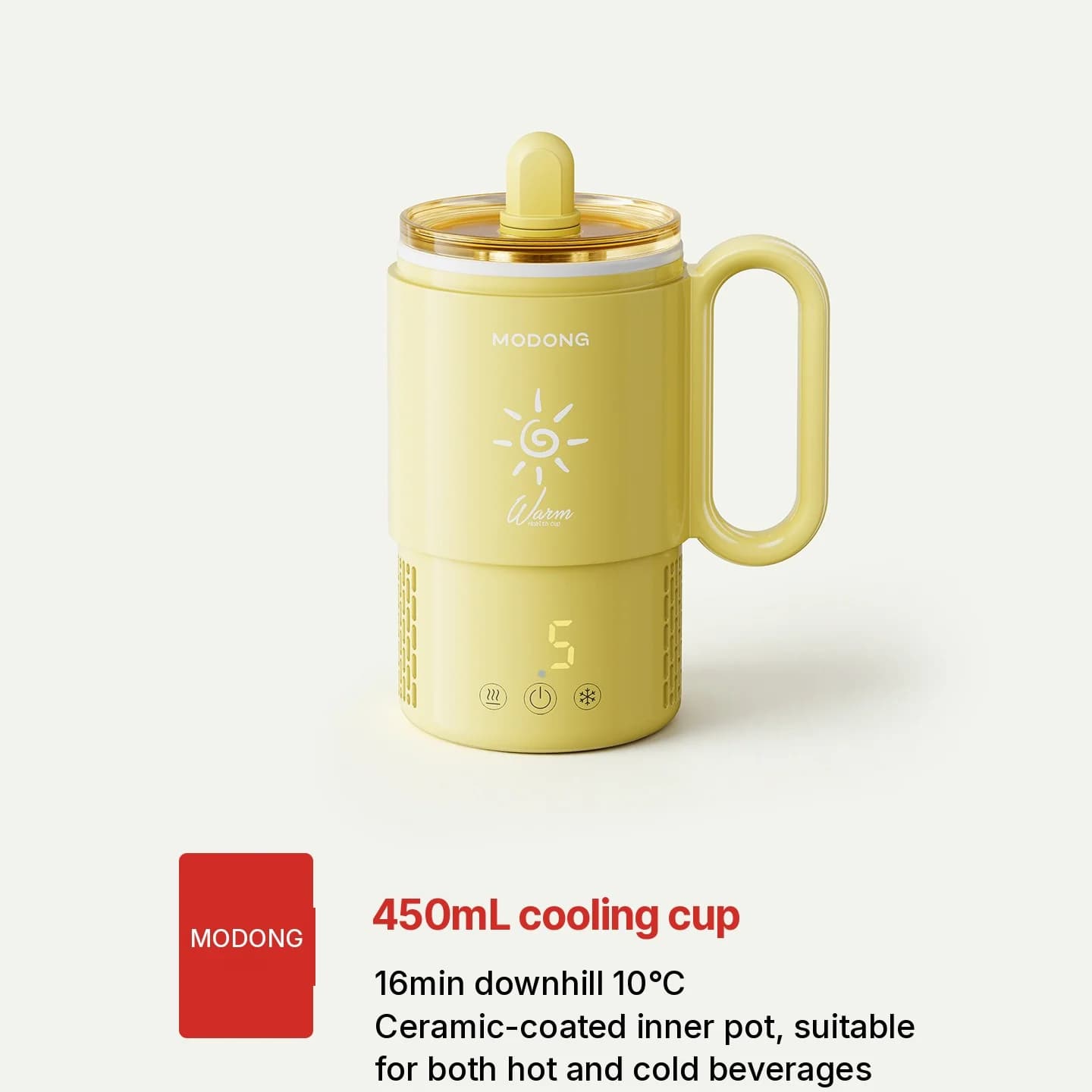 Mini šalica za hlađenje i grijanje 450mL 36W upravljanje dodirom