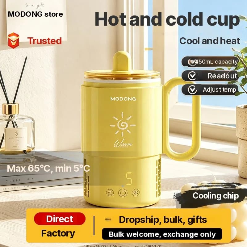Mini šalica za hlađenje i grijanje 450 mL 36 W dodirno upravljanje