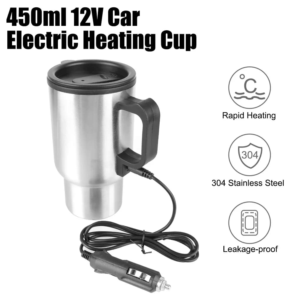 450ml 12V električno kuhalo za automobil