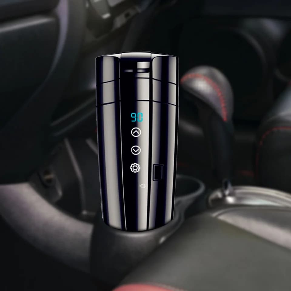 12V/24V grijaća šalica za automobil s dodirnim zaslonom