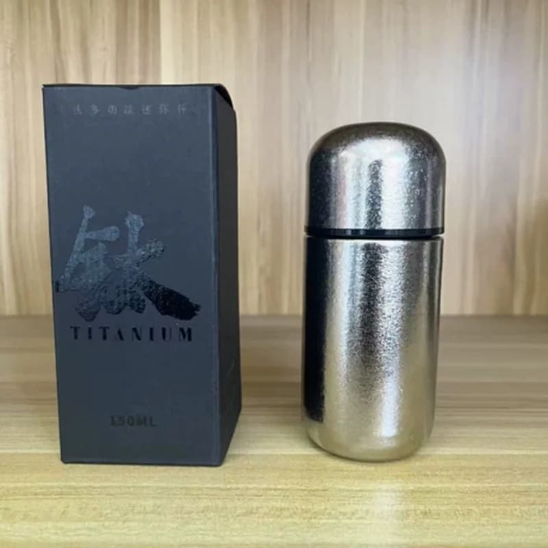 150ml džepna boca od čistog titana